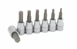 Kobalt Driver Sockets & Sets 7-Piece 3/8-in Drive Set Hex Bit Standard (SAE) Driver Socket Set