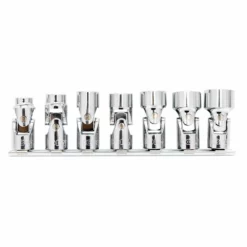Kobalt Sockets & Socket Sets 7-Piece Standard (SAE) 3/8-in Drive 12-point Set Shallow Socket Set