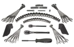 Kobalt Mechanics Tool Sets Universal 115-Piece Standard (SAE) and Metric Combination Matte Mechanics Tool Set (1/4-in; 3/8-in) 15 Kobalt Mechanics Tool Sets Universal 115-Piece Standard (SAE) and Metric Combination Matte Mechanics Tool Set (1/4-in; 3/8-in) -Kobalt Sales Shop 05028175