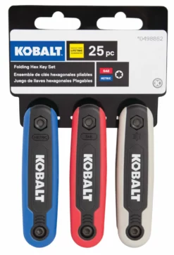 Kobalt Hex Keys & Torx Keys 25-key Folding Hex Key Set -Kobalt Sales Shop 05194469 scaled