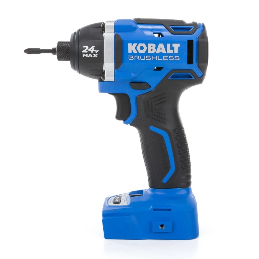Kobalt Power Tool Combo Kits 2-Tool 24-Volt Max Brushless Power Tool Combo Kit with Soft Case (1-Battery Included and Charger Included) 3 Kobalt Power Tool Combo Kits 2-Tool 24-Volt Max Brushless Power Tool Combo Kit with Soft Case (1-Battery Included and Charger Included) - Image 3
