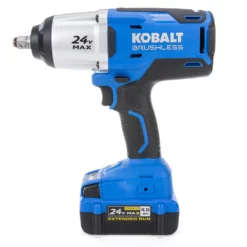 Kobalt Impact Wrenches 24-volt Max Variable Speed Brushless 1/2-in Drive Cordless Impact Wrench (1-Battery Included) -Kobalt Sales Shop 05395440