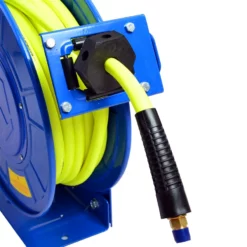 Kobalt Air Compressor Hoses 3/8-in 50-ft Poly Hybrid Air Hose with Retractable Hose Reel -Kobalt Sales Shop 07744303