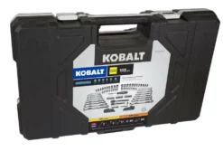 Kobalt Mechanics Tool Sets Universal 115-Piece Standard (SAE) and Metric Combination Matte Mechanics Tool Set (1/4-in; 3/8-in) 17 Kobalt Mechanics Tool Sets Universal 115-Piece Standard (SAE) and Metric Combination Matte Mechanics Tool Set (1/4-in; 3/8-in) -Kobalt Sales Shop 07934418