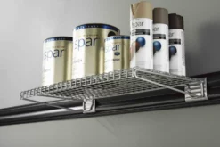 Kobalt Slatwall & Rail Storage Systems K-Rail24-in Gray Steel Multipurpose Shelf -Kobalt Sales Shop 08145132 scaled
