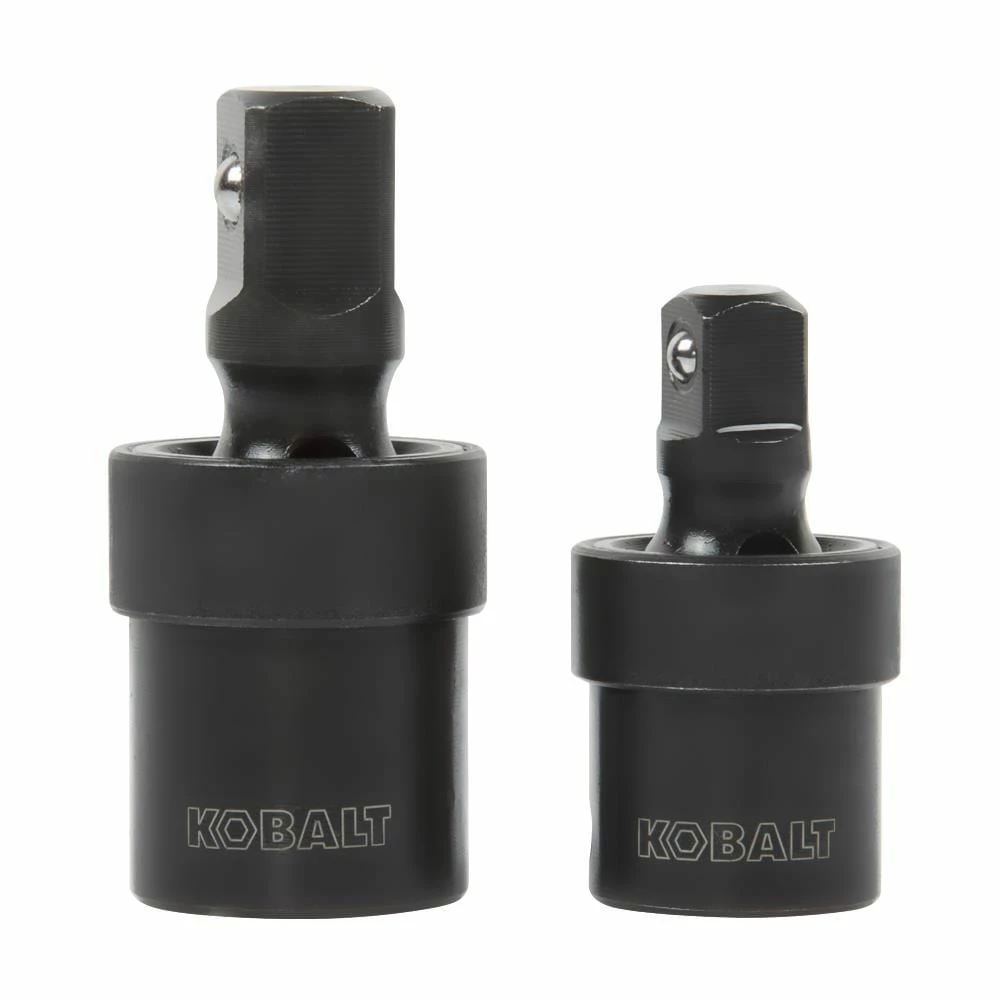 Kobalt Socket Adapters Kobalt 2-Piece Impact Swivel Adapter Set 1 Kobalt Socket Adapters Kobalt 2-Piece Impact Swivel Adapter Set