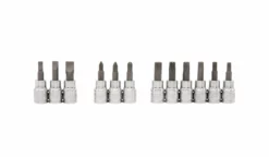Kobalt Driver Sockets & Sets 42-Piece 3/8-in Drive Set Hex; Torx; Phillips; Flathead Bit Standard (SAE) and Metric Combination Driver Socket Set -Kobalt Sales Shop 08378731 scaled