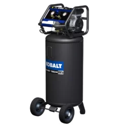 Kobalt Sales Shop 47 Kobalt Air Compressors Quiet Tech 26-Gallon Single Stage Portable Corded Electric Vertical Air Compressor