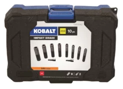 Kobalt Impact Sockets & Impact Socket Sets 10-Piece Standard (SAE) 3/8-in Drive Set 6-Point Impact Socket Set 8 Kobalt Impact Sockets & Impact Socket Sets 10-Piece Standard (SAE) 3/8-in Drive Set 6-Point Impact Socket Set -Kobalt Sales Shop 08822228