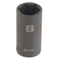 Kobalt Impact Sockets & Impact Socket Sets Standard (SAE) 1/2-in Drive 1-1/8-in 6-Point Impact Socket