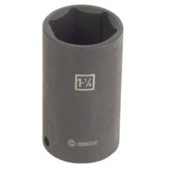 Kobalt Impact Sockets & Impact Socket Sets Standard (SAE) 1/2-in Drive 1-1/4-in 6-Point Impact Socket