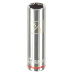 Kobalt Sockets & Socket Sets Standard (SAE) 1/4-in Drive 6-point 3/8-in Deep Socket