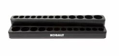 Kobalt Tool Storage Accessories Plastic Magnetic 1/4-inch Drive Socket Storage