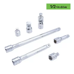 Kobalt Drive Tool & Socket Accessories 22-Piece 1/4-in, 3/8-in and 1/2-in drive tools Drive Accessory Set -Kobalt Sales Shop 09616569