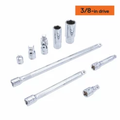 Kobalt Drive Tool & Socket Accessories 22-Piece 1/4-in, 3/8-in and 1/2-in drive tools Drive Accessory Set -Kobalt Sales Shop 09616570