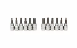 Kobalt Driver Sockets & Sets 42-Piece 3/8-in Drive Set Hex; Torx; Phillips; Flathead Bit Standard (SAE) and Metric Combination Driver Socket Set -Kobalt Sales Shop 09699229 scaled