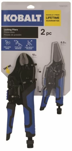 Kobalt Plier Sets 2-Pack Locking Plier Set -Kobalt Sales Shop 09836772