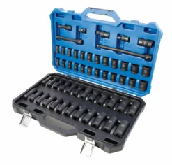Kobalt Impact Sockets & Impact Socket Sets 55-Piece Standard (SAE) and Metric Combination 1/2-in Drive Set 6-Point Impact Socket Set -Kobalt Sales Shop 10019101 scaled