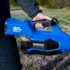 Kobalt Cordless Electric Leaf Blowers 80-volt Max 630-CFM Brushless Handheld Cordless Electric Leaf Blower (Tool Only) 19 Kobalt Cordless Electric Leaf Blowers 80-volt Max 630-CFM Brushless Handheld Cordless Electric Leaf Blower (Tool Only) -Kobalt Sales Shop 10216810