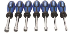 Kobalt Nut Driver Sets 7-Piece Metric and SAE Spline Nut Driver Set -Kobalt Sales Shop 10281568