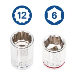 Kobalt Mechanics Tool Sets 64-Piece Standard (SAE) and Metric Combination Polished Chrome Mechanics Tool Set (1/4-in; 3/8-in; 1/2-in;) 15 Kobalt Mechanics Tool Sets 64-Piece Standard (SAE) and Metric Combination Polished Chrome Mechanics Tool Set (1/4-in; 3/8-in; 1/2-in;) -Kobalt Sales Shop 10374018