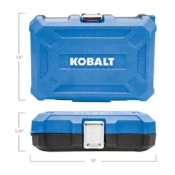 Kobalt Mechanics Tool Sets 64-Piece Standard (SAE) and Metric Combination Polished Chrome Mechanics Tool Set (1/4-in; 3/8-in; 1/2-in;) 19 Kobalt Mechanics Tool Sets 64-Piece Standard (SAE) and Metric Combination Polished Chrome Mechanics Tool Set (1/4-in; 3/8-in; 1/2-in;) -Kobalt Sales Shop 10409011