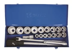 Kobalt Mechanics Tool Sets 3/4-in Drive 20-Piece Standard (SAE) Matte Mechanics Tool Set -Kobalt Sales Shop 10421574