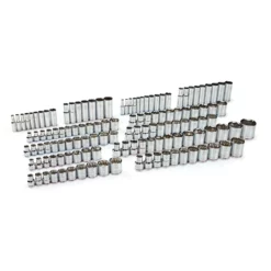 Kobalt Mechanics Tool Sets 300-Piece Standard (SAE) and Metric Combination Polished Chrome Mechanics Tool Set (1/4-in; 3/8-in) 26 Kobalt Mechanics Tool Sets 300-Piece Standard (SAE) and Metric Combination Polished Chrome Mechanics Tool Set (1/4-in; 3/8-in) -Kobalt Sales Shop 10442449