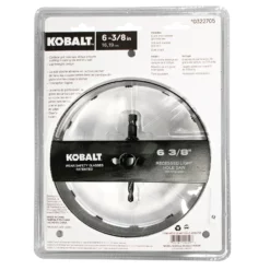 Kobalt Hole Saws & Kits 6-3/8-in Carbide-Grit Arbored Recessed Lighting Hole Saw 7 Kobalt Hole Saws & Kits 6-3/8-in Carbide-Grit Arbored Recessed Lighting Hole Saw -Kobalt Sales Shop 10507475