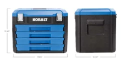 Kobalt Mechanics Tool Sets 189-Piece Standard (SAE) and Metric Combination Polished Chrome Mechanics Tool Set (1/4-in; 3/8-in) 13 Kobalt Mechanics Tool Sets 189-Piece Standard (SAE) and Metric Combination Polished Chrome Mechanics Tool Set (1/4-in; 3/8-in) -Kobalt Sales Shop 11270565