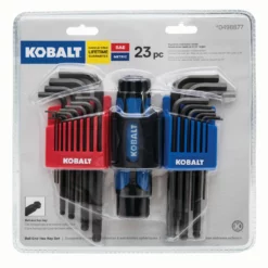 Kobalt Hex Keys & Torx Keys 22-key Standard (Sae) and Metric Combination Hex Key Set 20 Kobalt Hex Keys & Torx Keys 22-key Standard (Sae) and Metric Combination Hex Key Set -Kobalt Sales Shop 11306209 scaled