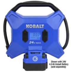 Kobalt Air Inflators Kobalt 24 Volt cordless high pressure inflator 24-Volt Lithium Ion (Li-Ion) Air Inflator (Power Source: Battery) 13 Kobalt Air Inflators Kobalt 24 Volt cordless high pressure inflator 24-Volt Lithium Ion (Li-Ion) Air Inflator (Power Source: Battery) -Kobalt Sales Shop 11621568