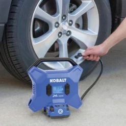 Kobalt Air Inflators Kobalt 24 Volt cordless high pressure inflator 24-Volt Lithium Ion (Li-Ion) Air Inflator (Power Source: Battery) 15 Kobalt Air Inflators Kobalt 24 Volt cordless high pressure inflator 24-Volt Lithium Ion (Li-Ion) Air Inflator (Power Source: Battery) -Kobalt Sales Shop 11621570