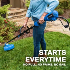 Kobalt Corded Electric String Trimmers 10-Amp 18-in Corded Electric String Trimmer with Attachment Capability 18 Kobalt Corded Electric String Trimmers 10-Amp 18-in Corded Electric String Trimmer with Attachment Capability -Kobalt Sales Shop 12050571