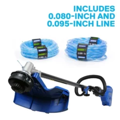 Kobalt Cordless Electric String Trimmers 40-Volt Max 16-in Straight Cordless String Trimmer with Attachment Capable and (Battery Included) 20 Kobalt Cordless Electric String Trimmers 40-Volt Max 16-in Straight Cordless String Trimmer with Attachment Capable and (Battery Included) -Kobalt Sales Shop 12085942