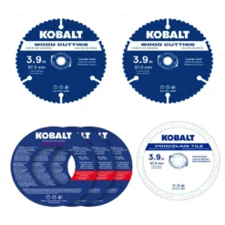 Kobalt Circular Saw Blades 6-Pack 4-in Set High-speed Steel Circular Saw Blade Set