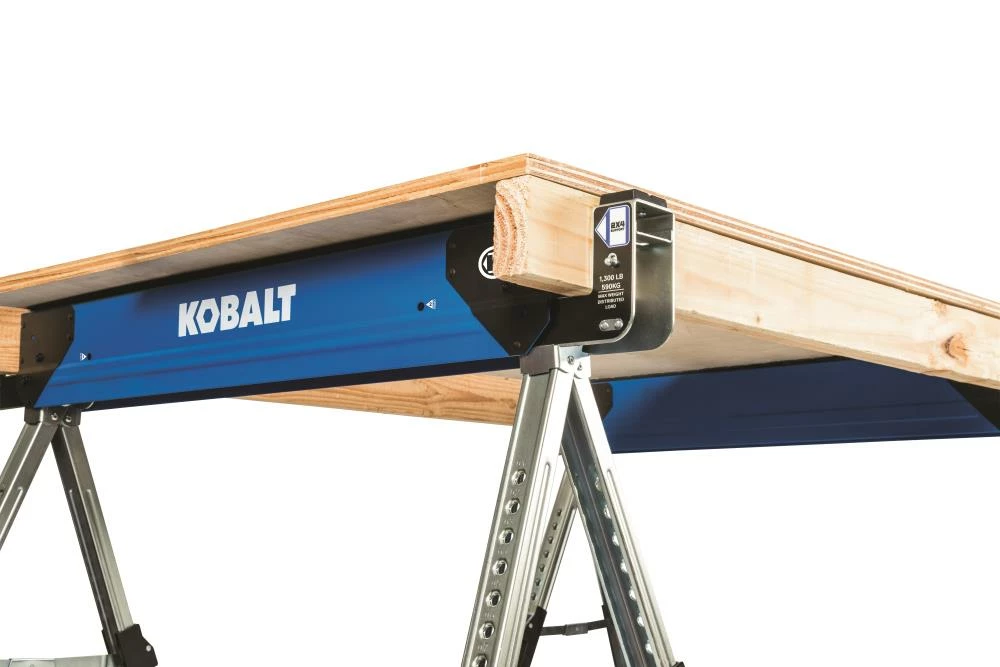 Kobalt Saw Horses 42-in W x 32-in H Adjustable Steel Saw Horse (1100-lb Capacity) 8 Kobalt Saw Horses 42-in W x 32-in H Adjustable Steel Saw Horse (1100-lb Capacity) - Image 8