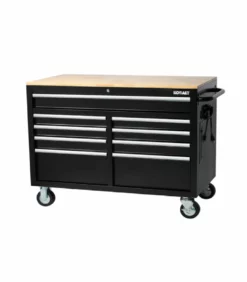 Kobalt Work Benches 46.1-in W x 37.2-in H 9-Drawer Rubber Work Bench