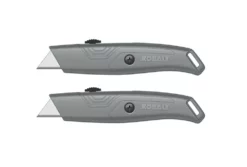 Kobalt Utility Knives Kobalt 2pk retractable utility knife 18mm 6-Blade Retractable Utility Knife with On Tool Blade Storage