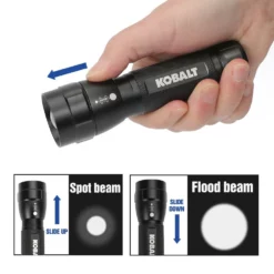 Kobalt Flashlights 300-Lumen LED Flashlight (Battery Included) 9 Kobalt Flashlights 300-Lumen LED Flashlight (Battery Included) -Kobalt Sales Shop 15518069