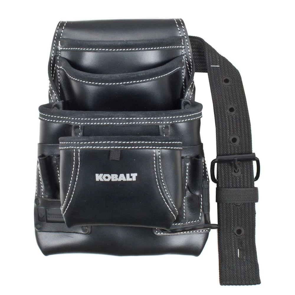 Kobalt Tool Pouches Leather General Construction Tool Pouch 1 Kobalt Tool Pouches Leather General Construction Tool Pouch