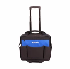 Kobalt Tool Bags Blue Black Polyester 14-in Rolling Tool Bag