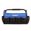 Kobalt Tool Bags Blue, Black Polyester 16-in Tool Tote
