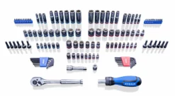 Kobalt Mechanics Tool Sets 118-Piece Standard (SAE) and Metric Combination Polished Chrome Mechanics Tool Set (3/8-in;) 14 Kobalt Mechanics Tool Sets 118-Piece Standard (SAE) and Metric Combination Polished Chrome Mechanics Tool Set (3/8-in;) -Kobalt Sales Shop 16006939 scaled