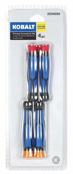 Kobalt Screwdrivers 4-Piece Handle Magnetic Set Screwdriver Set