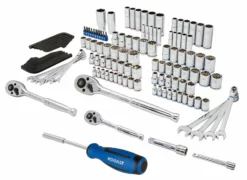Kobalt Mechanics Tool Sets 138-Piece Standard (SAE) and Metric Combination Polished Chrome Mechanics Tool Set (1/4-in; 3/8-in) 10 Kobalt Mechanics Tool Sets 138-Piece Standard (SAE) and Metric Combination Polished Chrome Mechanics Tool Set (1/4-in; 3/8-in) -Kobalt Sales Shop 16501578 scaled