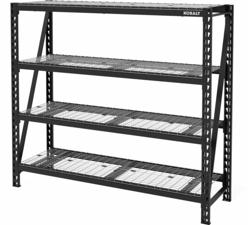 Kobalt Freestanding Shelving Units 84-in W x 24-in D x 84-in H 4-Tier Heavy Duty Steel Utility Shelving Unit 1 Kobalt Freestanding Shelving Units 84-in W x 24-in D x 84-in H 4-Tier Heavy Duty Steel Utility Shelving Unit -Kobalt Sales Shop 16553863 scaled