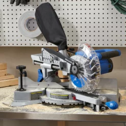 Kobalt Miter Saws Compact sliding 7-1/4-in 10 Amps Single Bevel Sliding Compound Corded Miter Saw 20 Kobalt Miter Saws Compact sliding 7-1/4-in 10 Amps Single Bevel Sliding Compound Corded Miter Saw -Kobalt Sales Shop 16863042