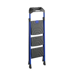 Kobalt Step Stools 3-Step 300-lb Capacity Black Steel Foldable Step Stool -Kobalt Sales Shop 17787987