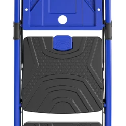 Kobalt Step Stools 3-Step 300-lb Capacity Black Steel Foldable Step Stool -Kobalt Sales Shop 17788343